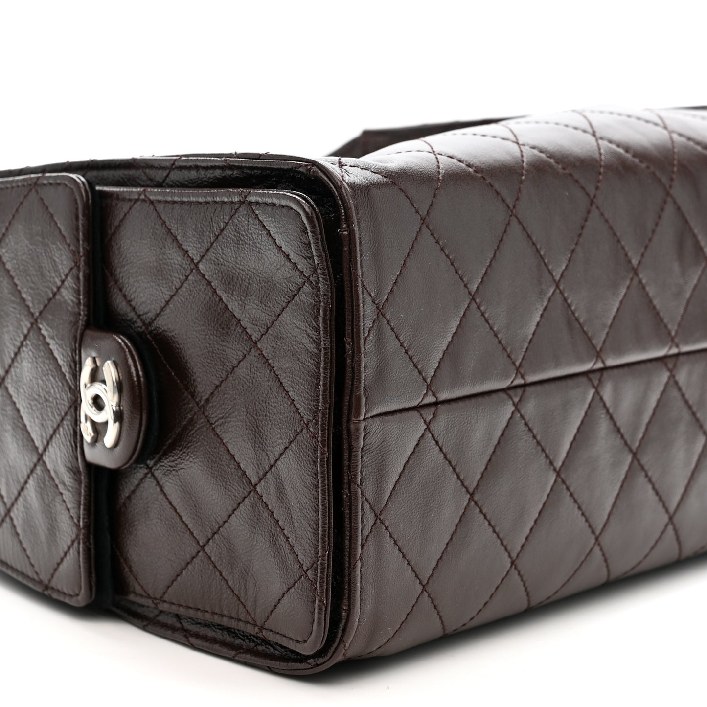 Chanel Caviar Quilted Small Chanel 25 Handbag Dark Brown 2026 – PRELOOV