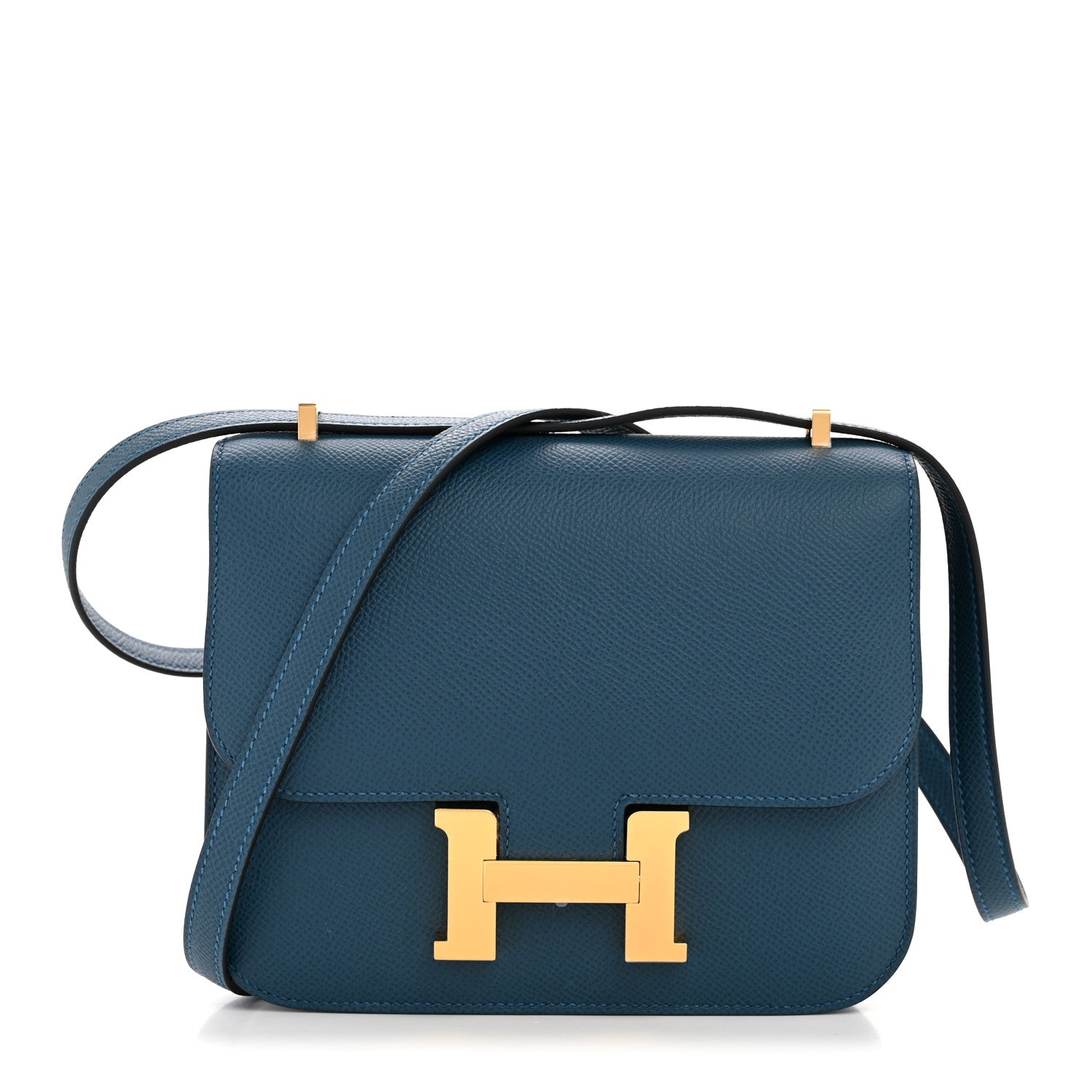 Hermès Epsom Constance 18 Deep Blue