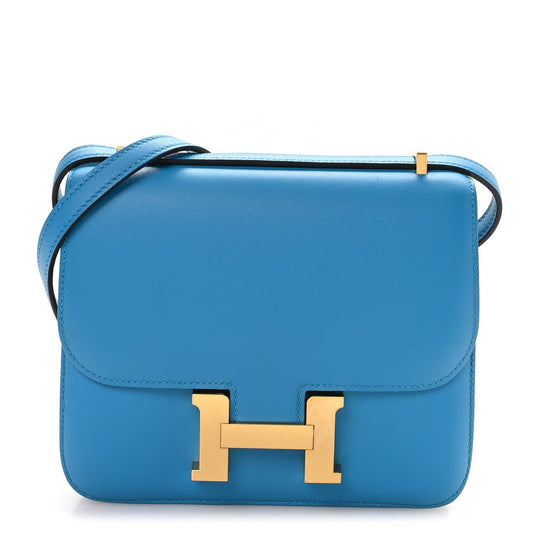 Hermès Swift Constance 18 Bleu Frida