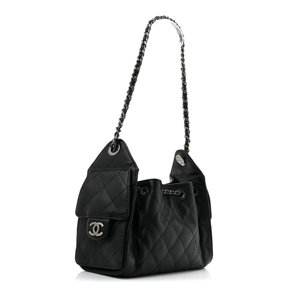 Chanel Caviar Quilted Mini Chanel 25 Handbag Black 2026 – PRELOOV
