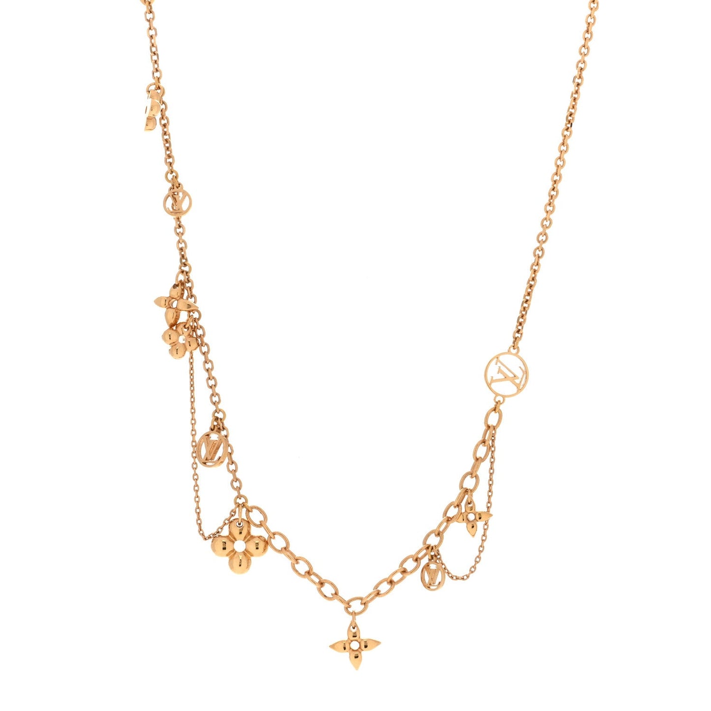 Louis Vuitton Blooming Supple Necklace Gold image 1
