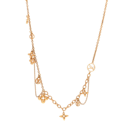 Louis Vuitton Blooming Supple Necklace Gold image 1