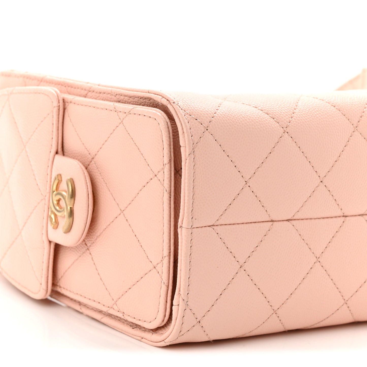 Chanel Caviar Quilted Mini Chanel 25 Handbag Light Pink 2026 – PRELOOV