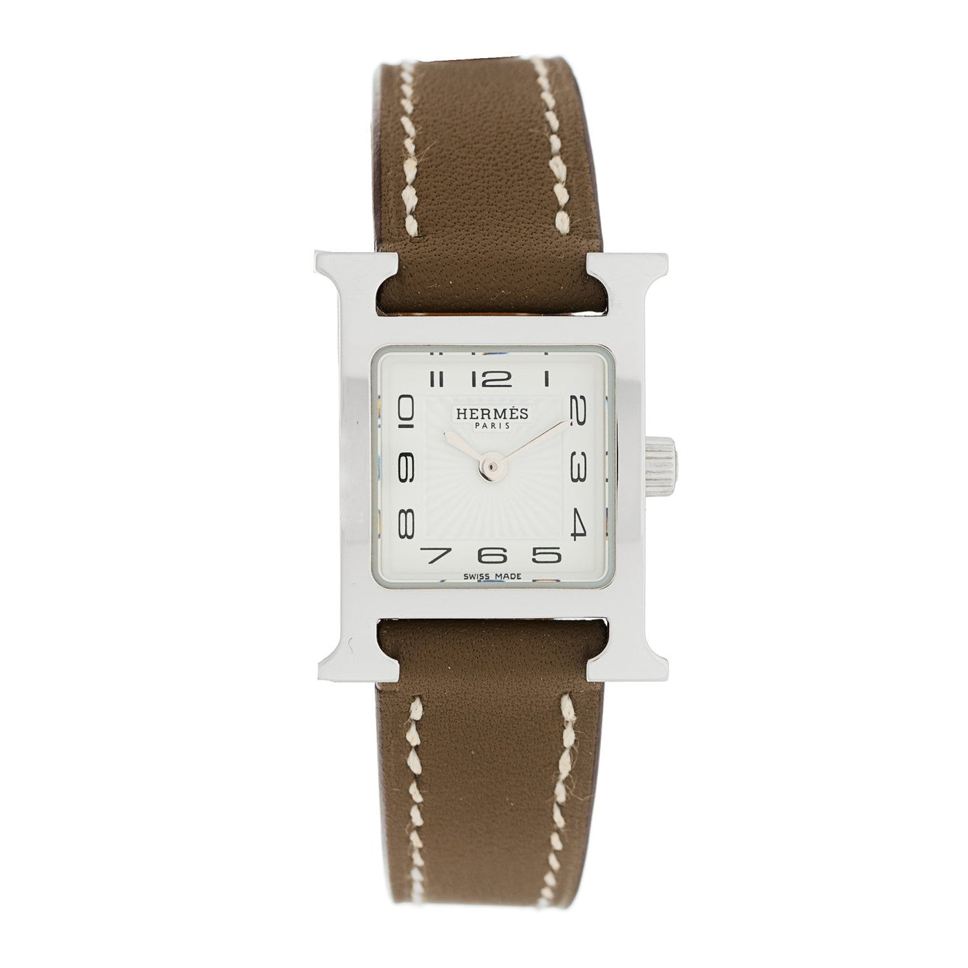 Hermes Heure H 17.2mm Watch Etoupe Swift – PRELOOV