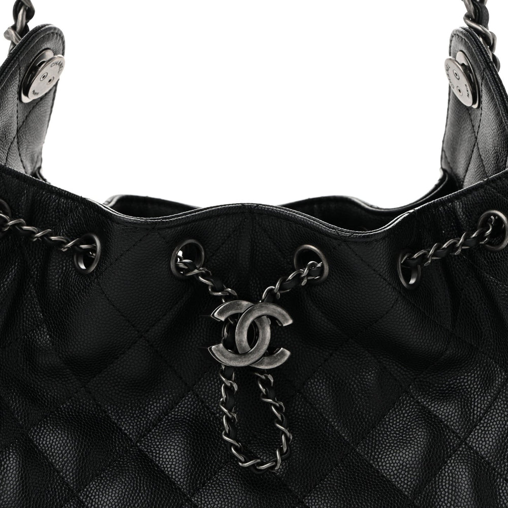 Chanel Caviar Quilted Mini Chanel 25 Handbag Black 2026 – PRELOOV