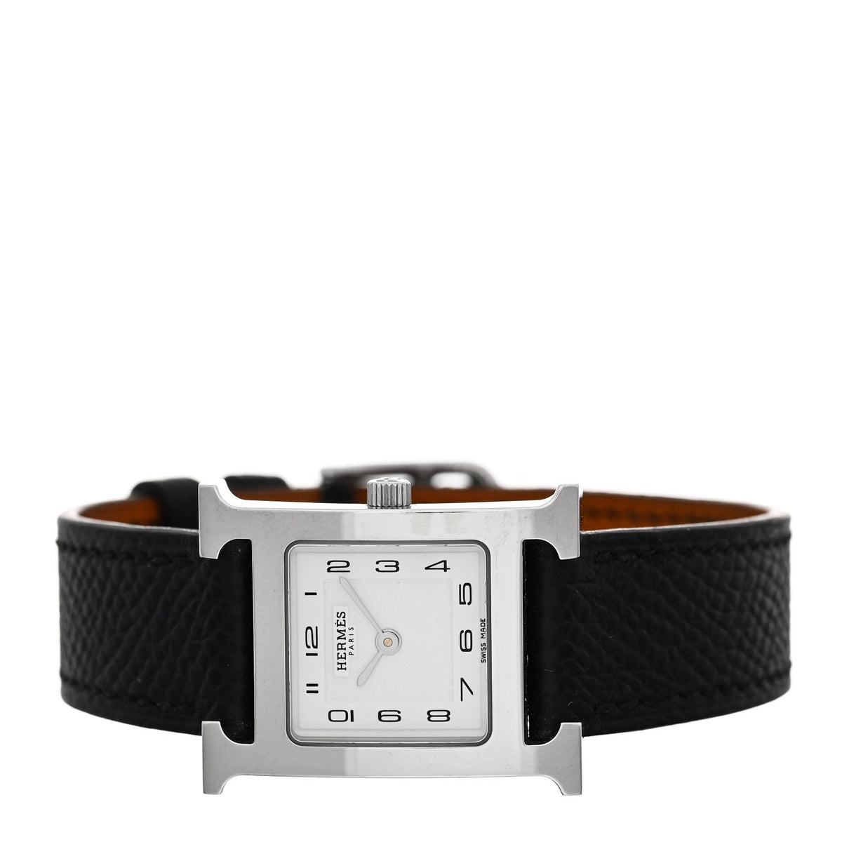 Hermes Heure H 21mm Watch Noir Epsom image 2
