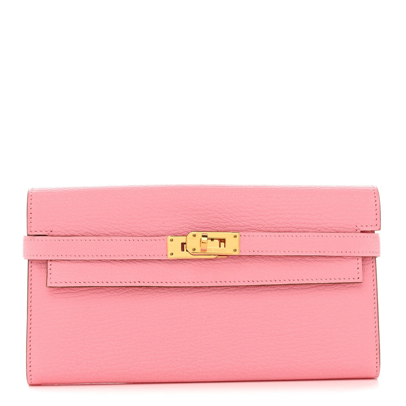 Hermès Chevre Mysore Kelly Longue Wallet Rose Confetti 2026 PRELOOV