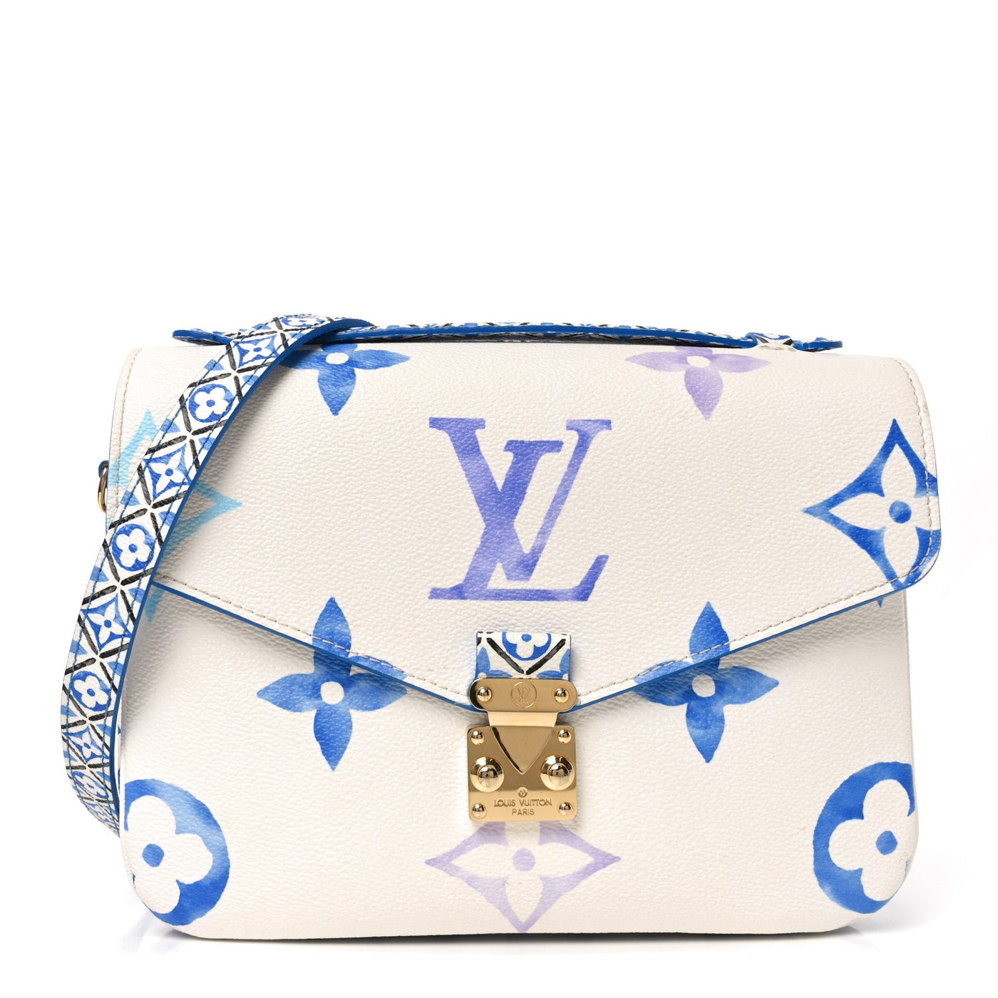 Louis Vuitton Pochette Metis MM Blue By The Pool Monogram Giant – PRELOOV