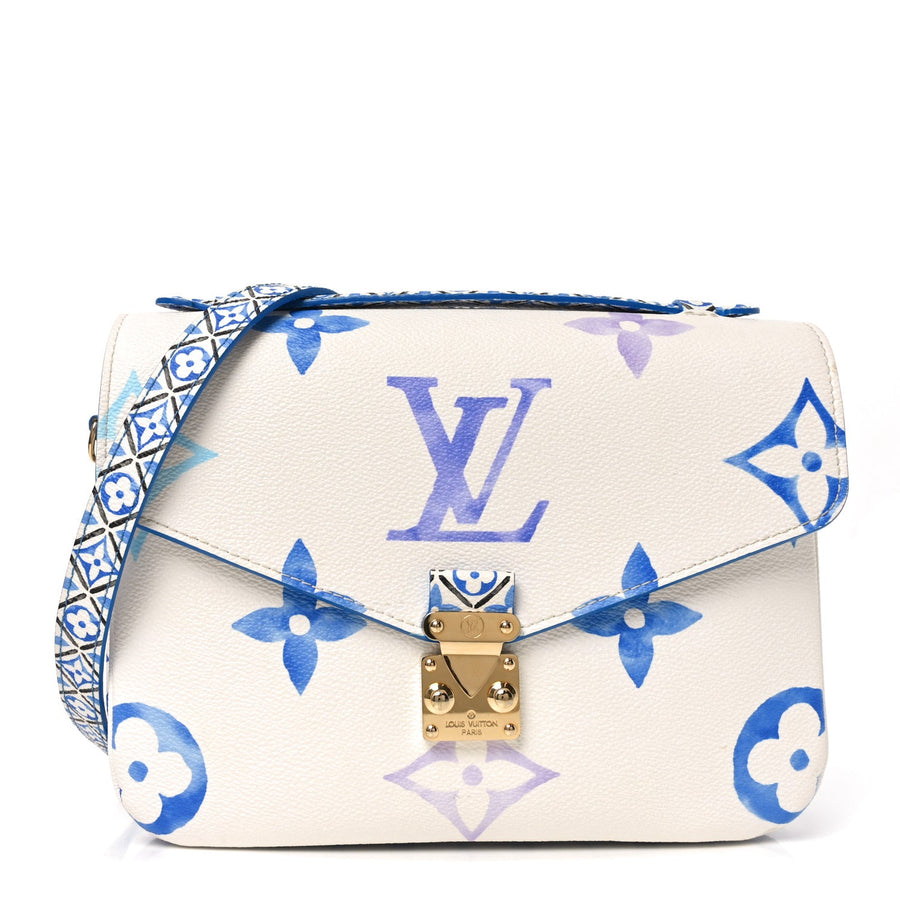 Louis Vuitton Pochette Metis MM Blue By The Pool Monogram Giant – PRELOOV