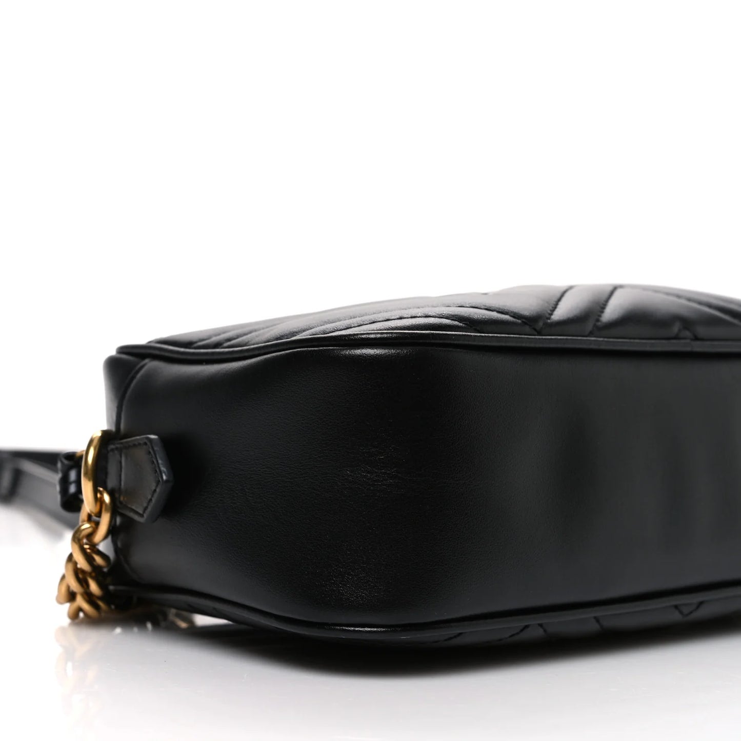 Gucci marmont matelasse mini black