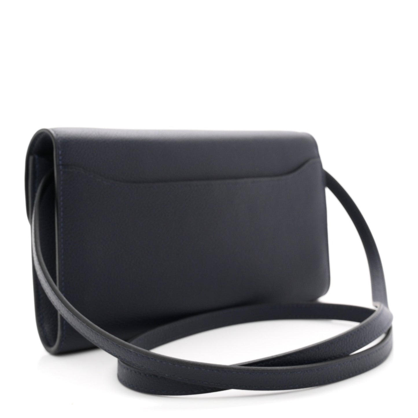 Hermès Evercolor Constance Wallet To Go Bleu Nuit foto 4