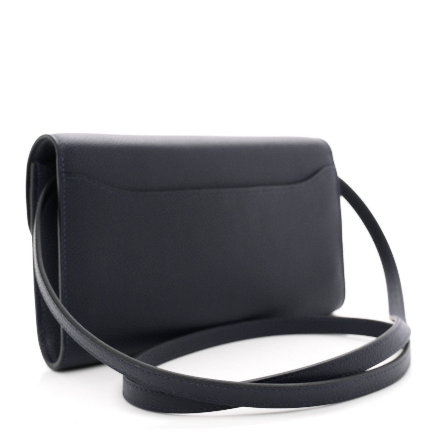 Hermès Evercolor Constance Wallet To Go Bleu Nuit foto 4