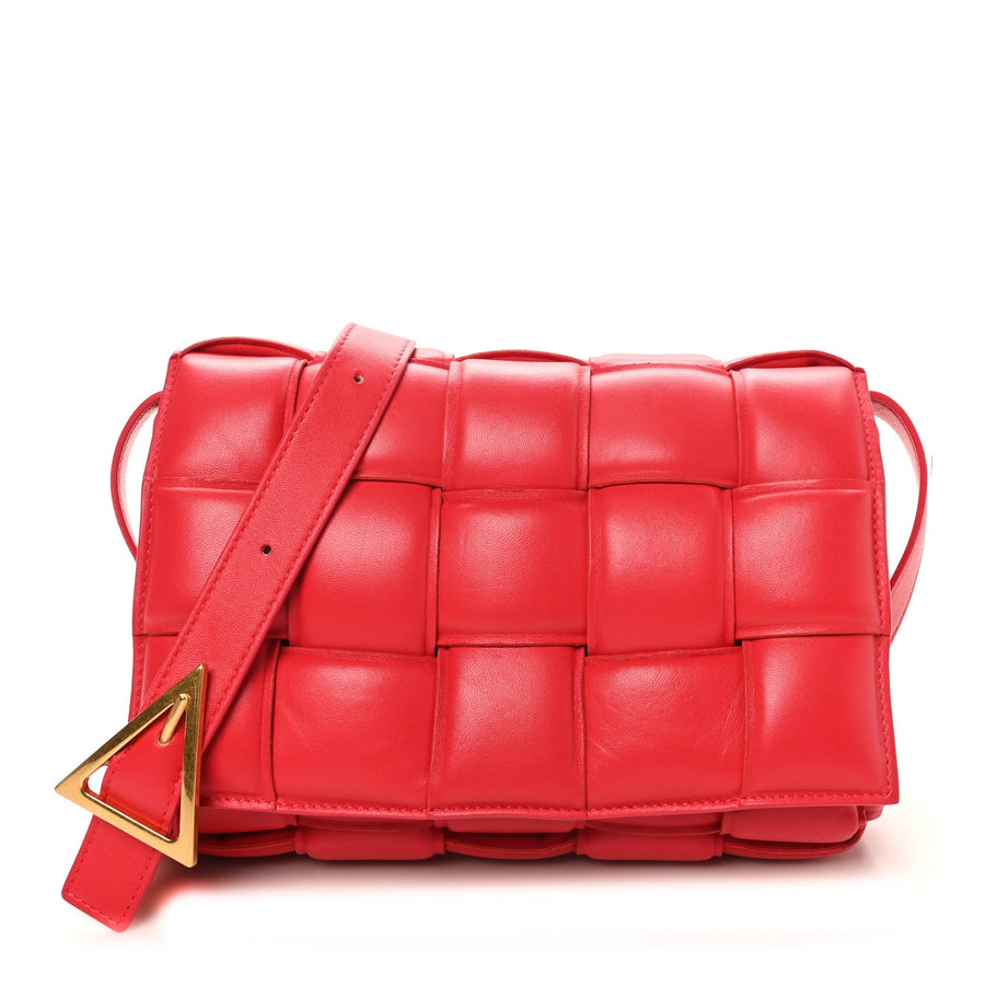 Bottega Veneta Nappa Maxi Intreccio Padded Cassette Crossbody Bag Firework 2026 PRELOOV