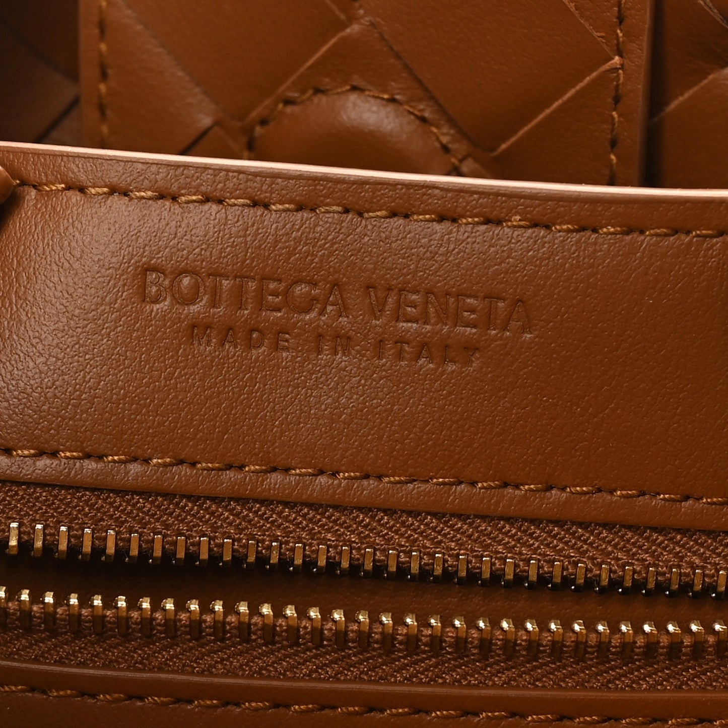 Bottega Veneta Small Andiamo Shoulder Bag Amber Brown Suede Intrecciato Gold Hardware – PRELOOV