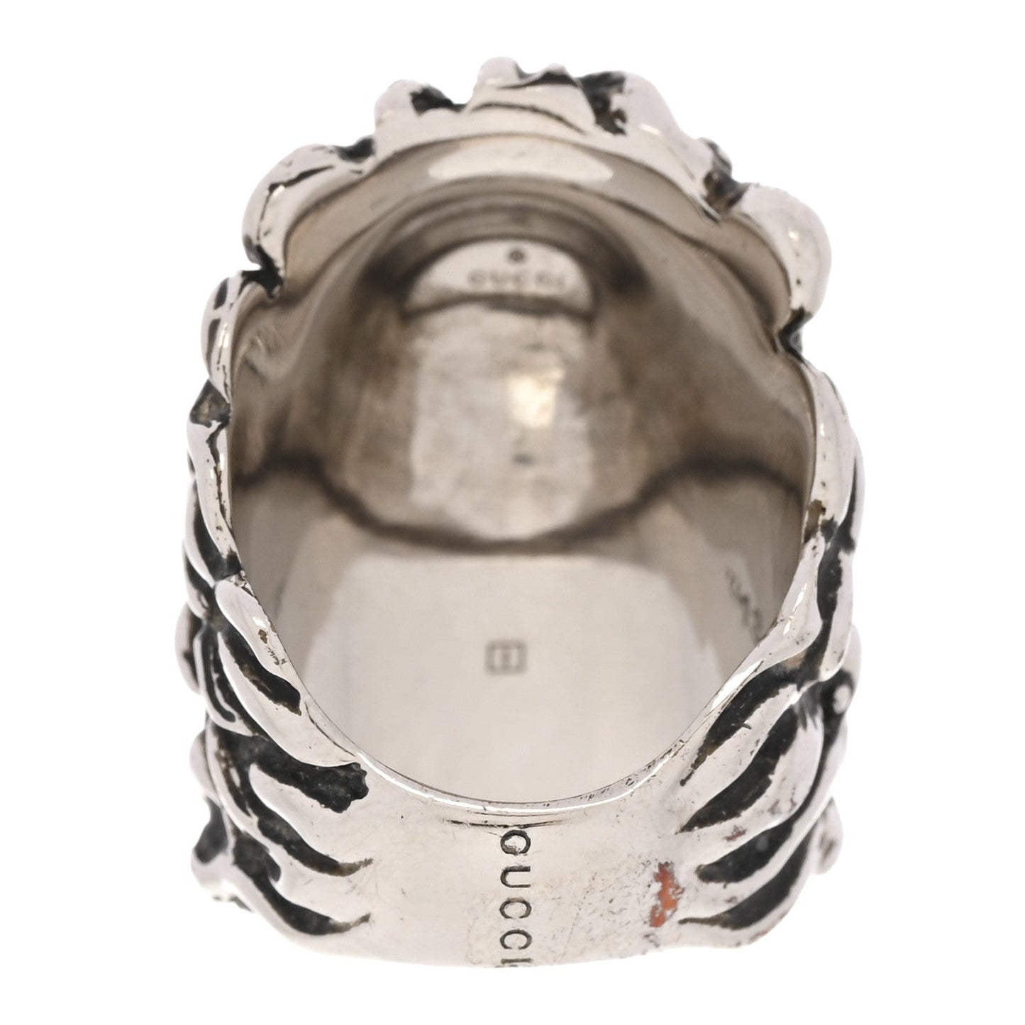 Gucci Lion Head Ring Pink Silver 53 image 3