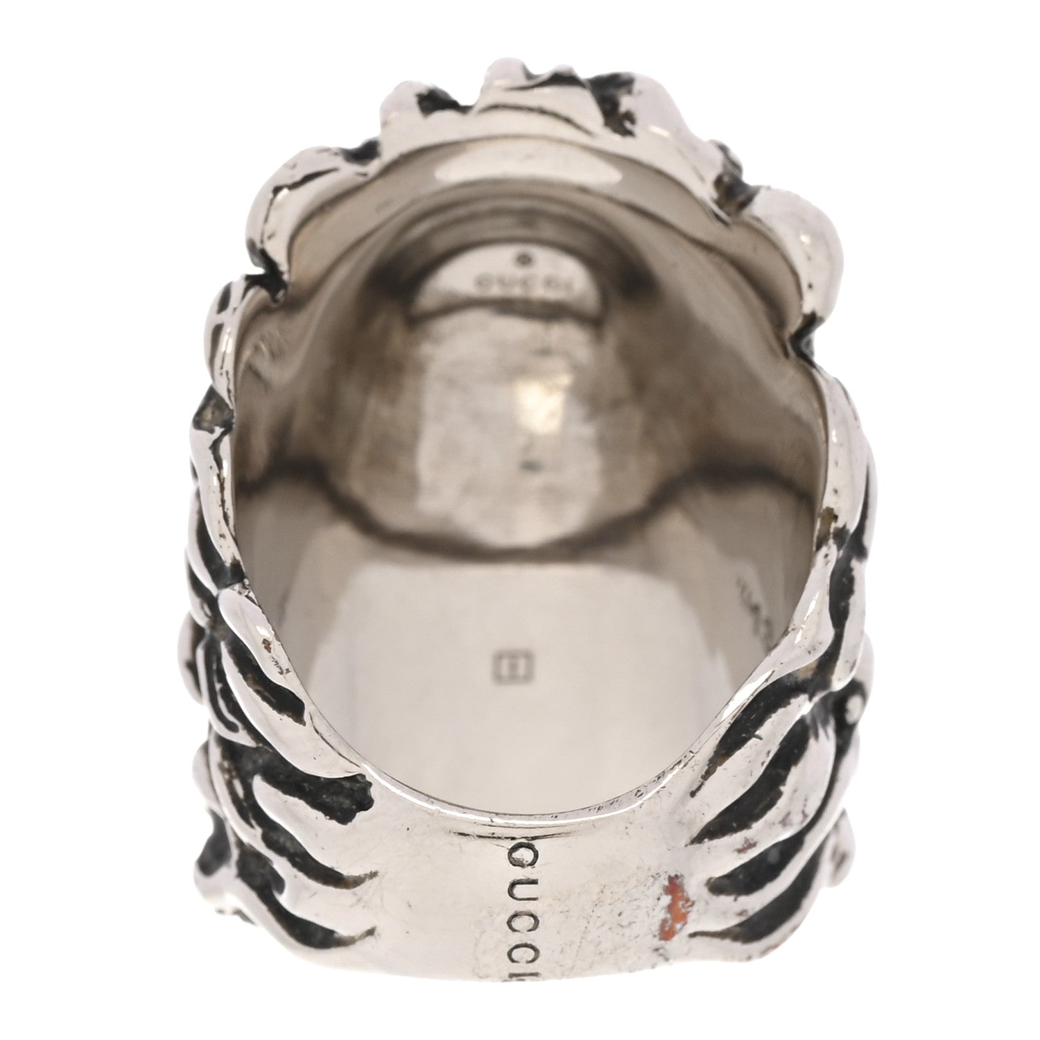 Gucci Lion Head Ring Pink Silver 53 image 3