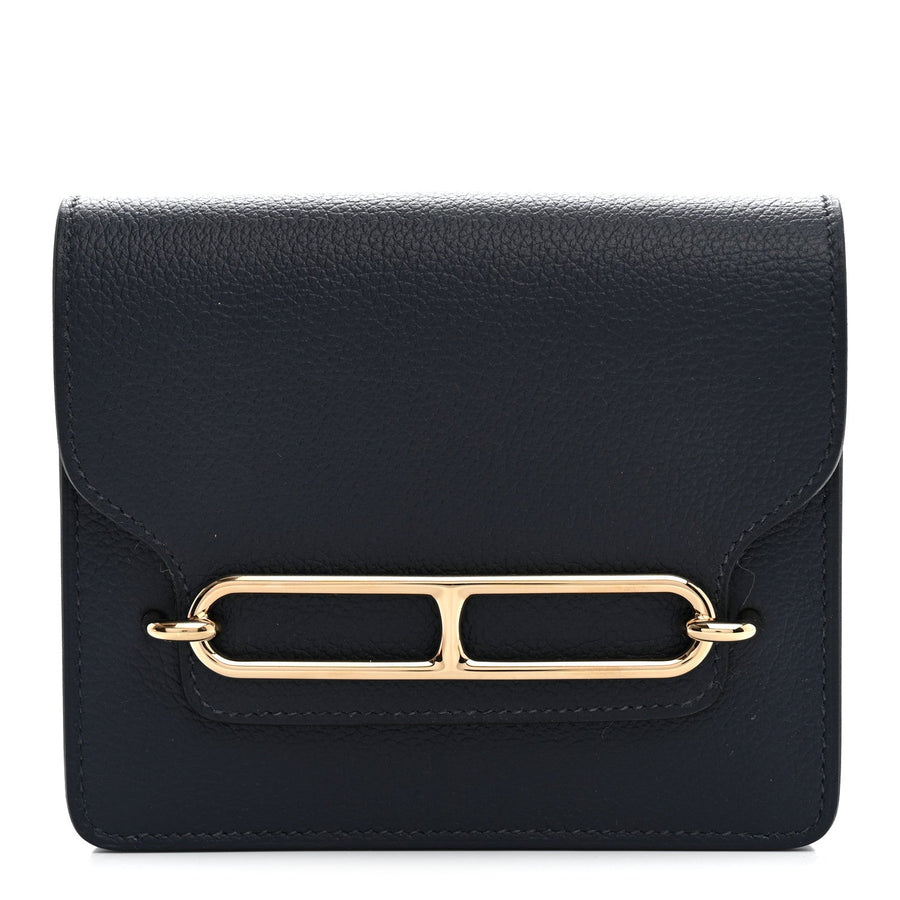 Hermès Evercolor Roulis Slim Wallet Bleu Nuit 2026 PRELOOV