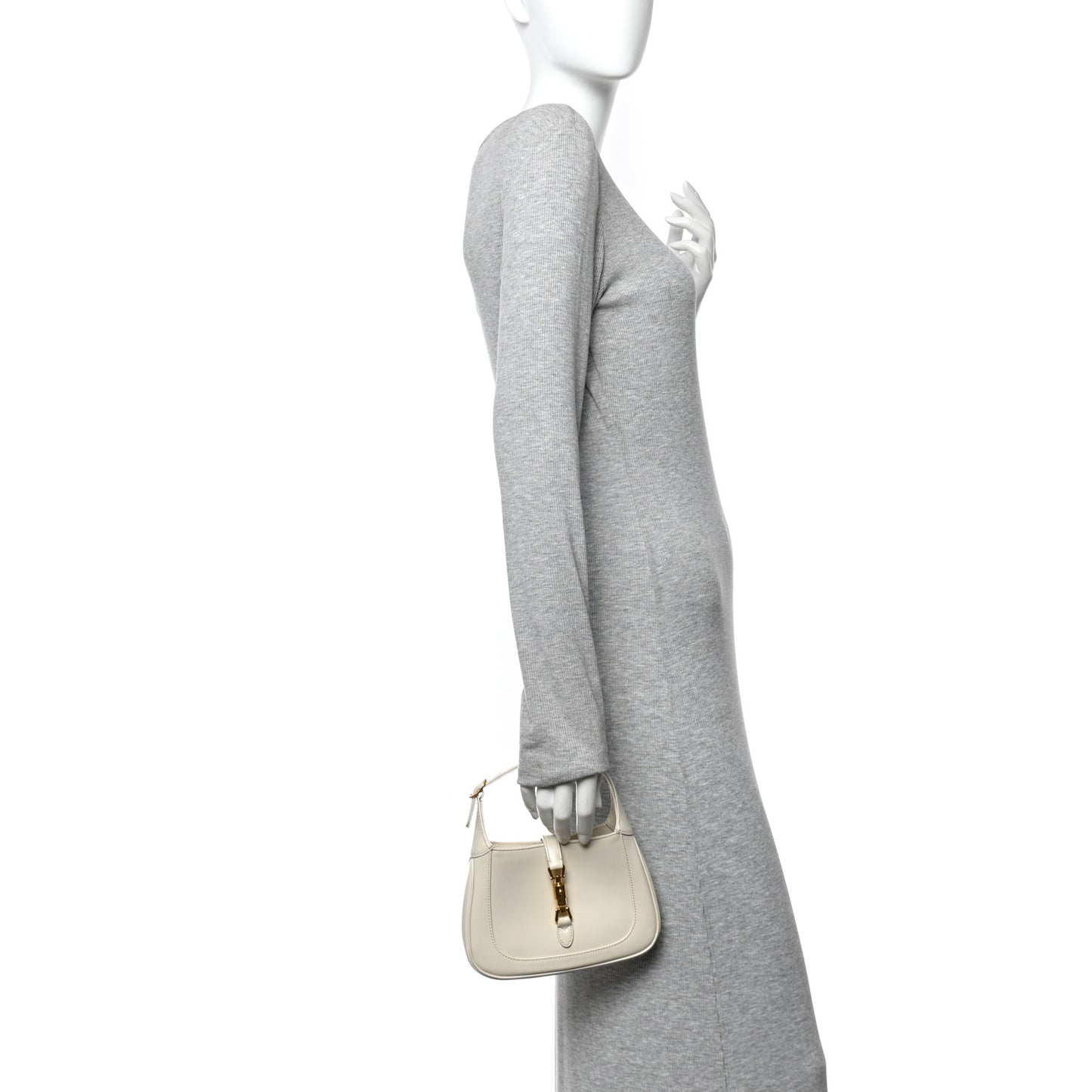 Gucci Mini Jackie 1961 Hobo Mystic White Dyana Lux Calfskin image 2
