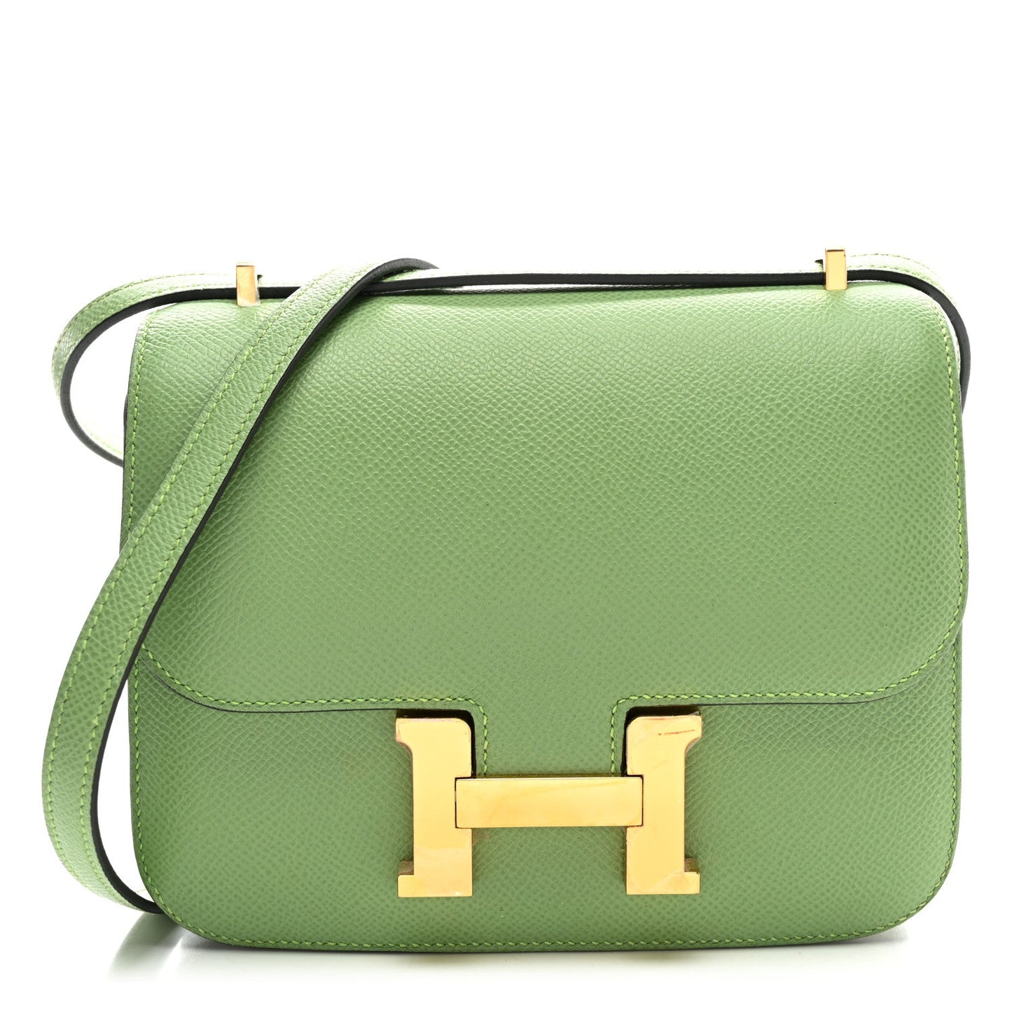 Hermès Epsom Constance 18 Vert Criquet