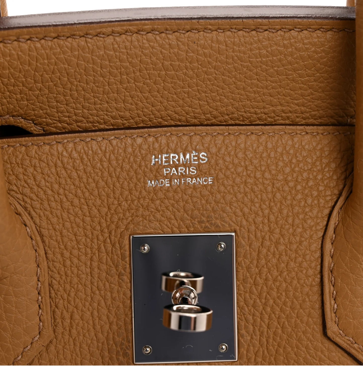 HERMES Togo Birkin 30 Biscuit