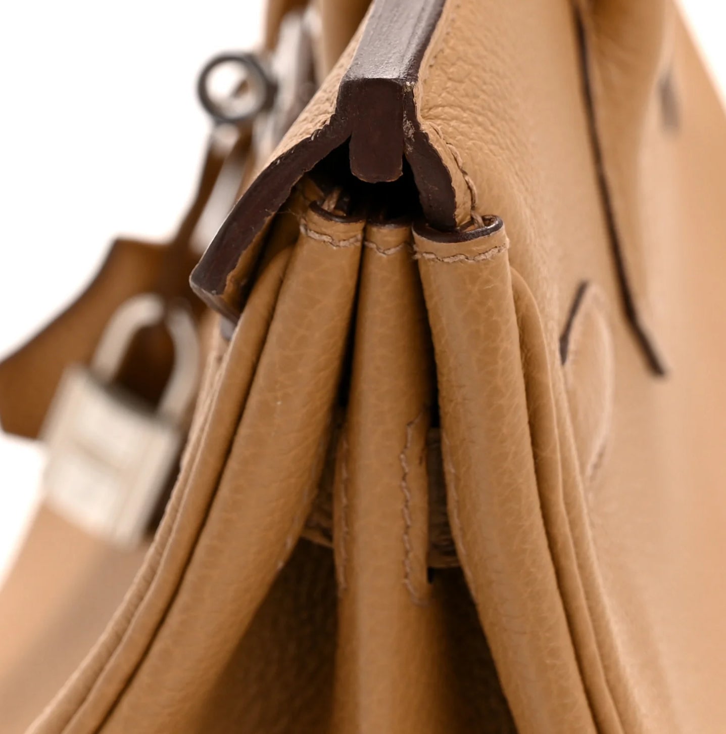 HERMES Togo Birkin 30 Biscuit