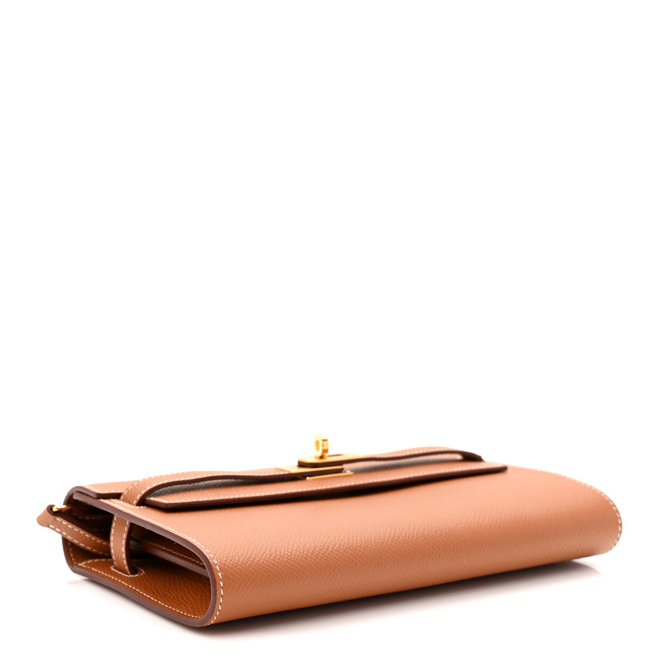 Hermès Epsom Kelly Wallet To Go Gold 2023 – 21 x 11.5 x 3.8 cm | Gold Hardware