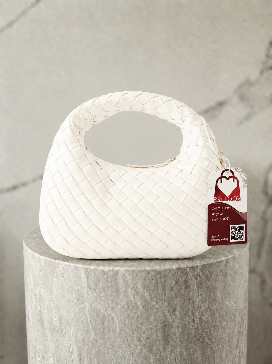 Bottega Veneta Baby Veneta Intrecciato Leather Shoulder Bag – PRELOOV