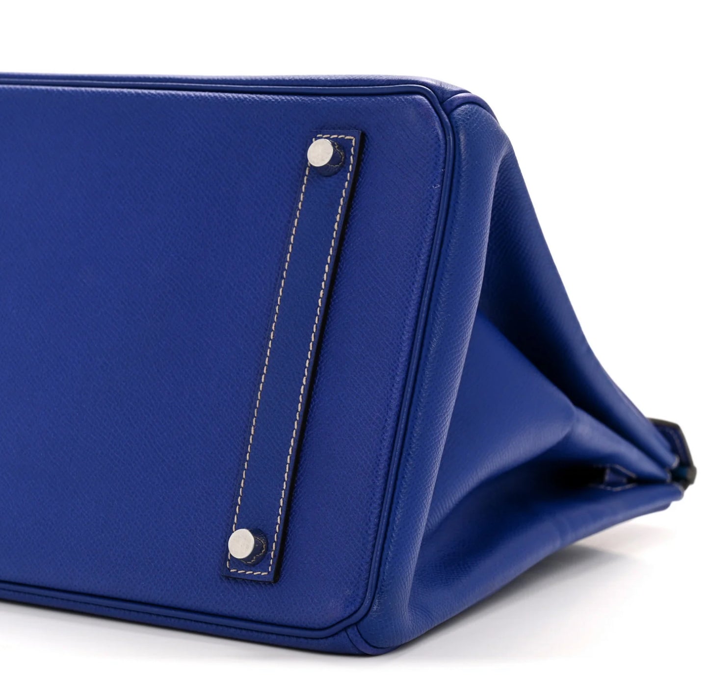 HERMES Epsom Candy Birkin 35 Bleu Electrique Mykonos