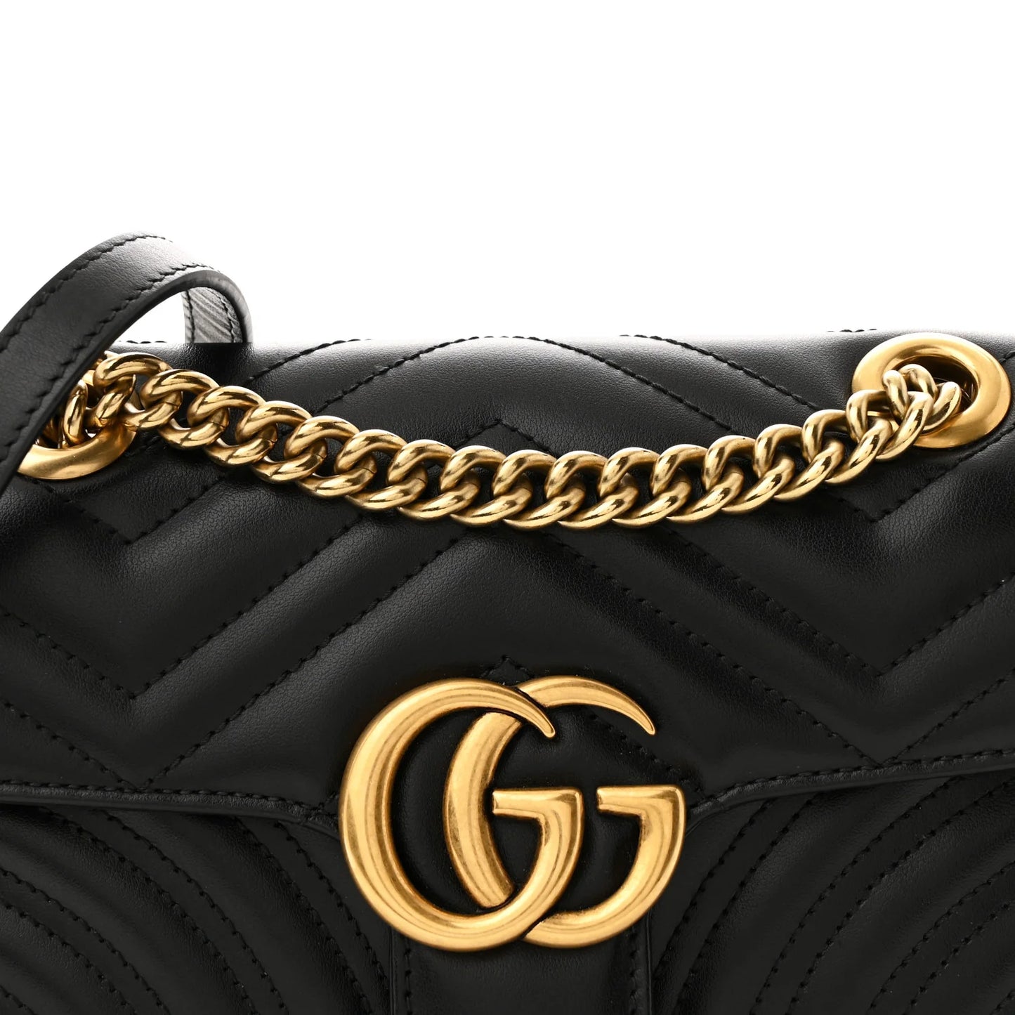 Gucci Marmont matelasse Medium Black