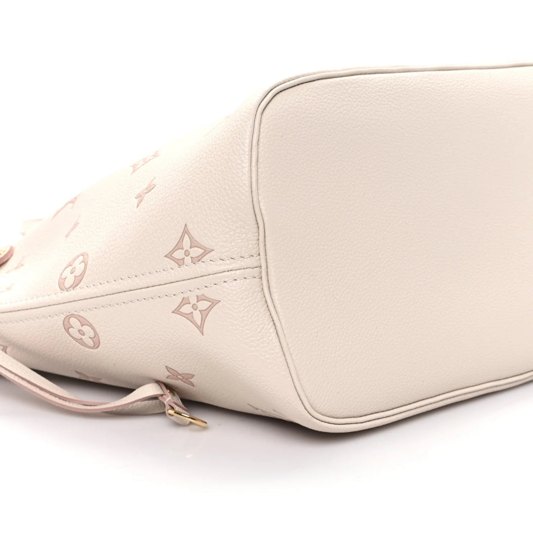 Louis Vuitton Monogram Debossed Neverfull MM Eden