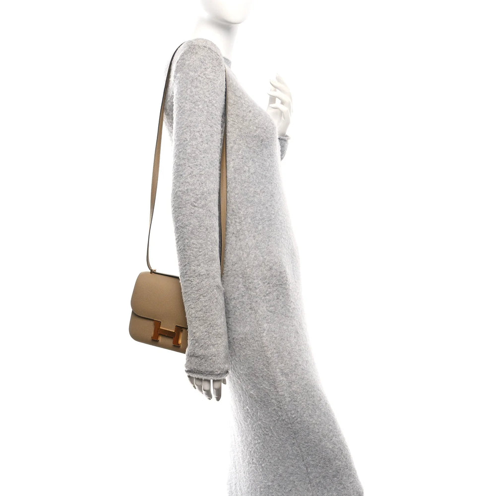 Hermès Epsom Constance 18 2025 Poussière Gold Hardware – PRELOOV