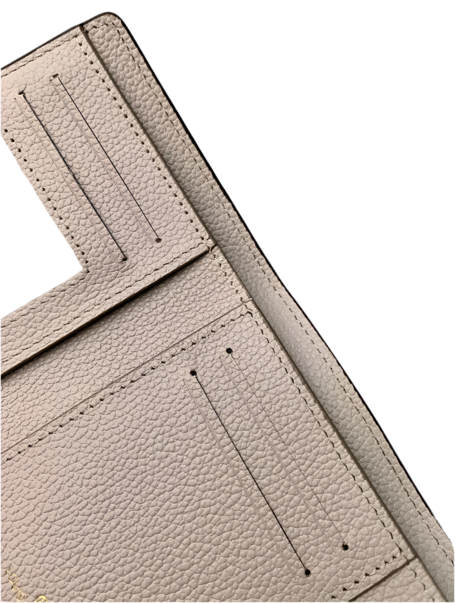 Louis Vuitton Victorine Wallet Tourterelle/Crème Preloved Designer Portemonnee