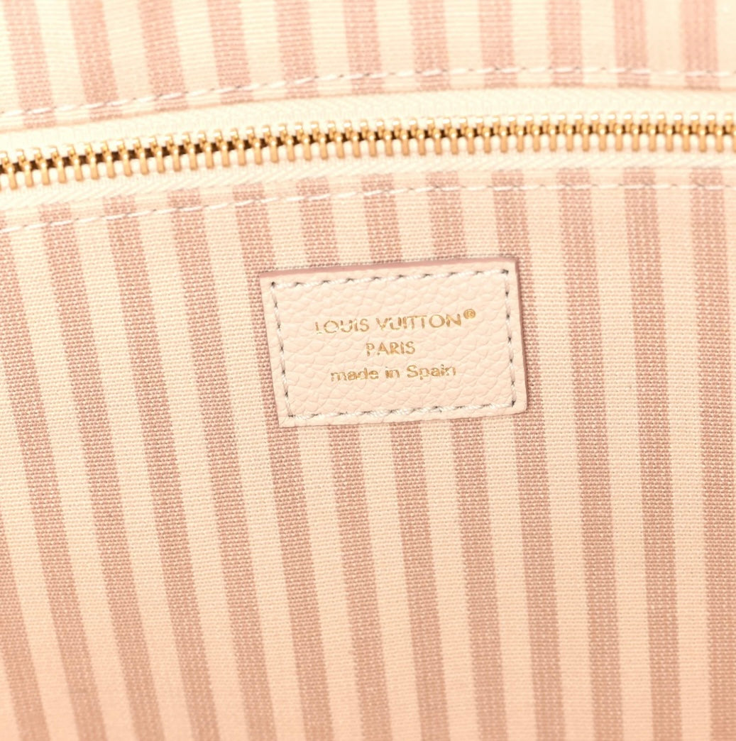 Louis Vuitton Monogram Debossed Neverfull MM Eden