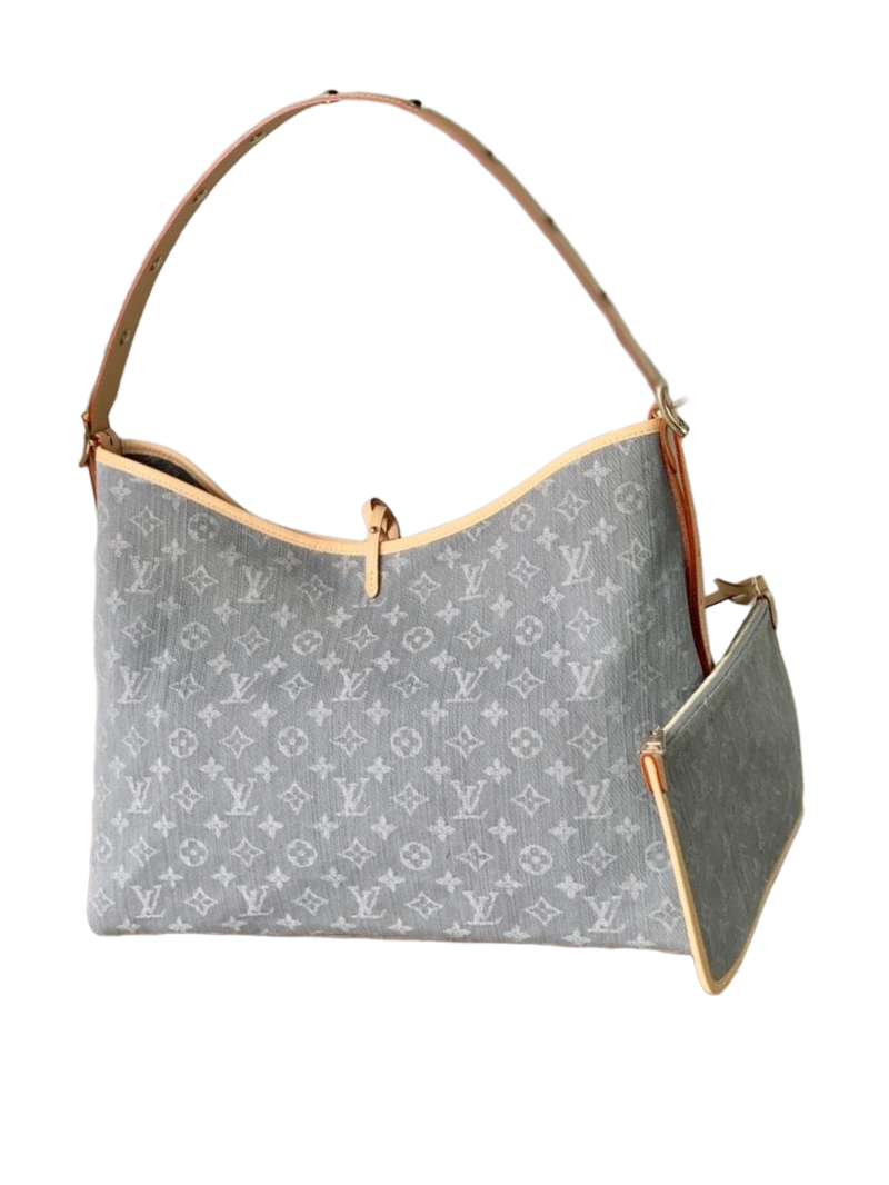 Louis Vuitton CarryAll MM monogram canvas bag schoudertas
