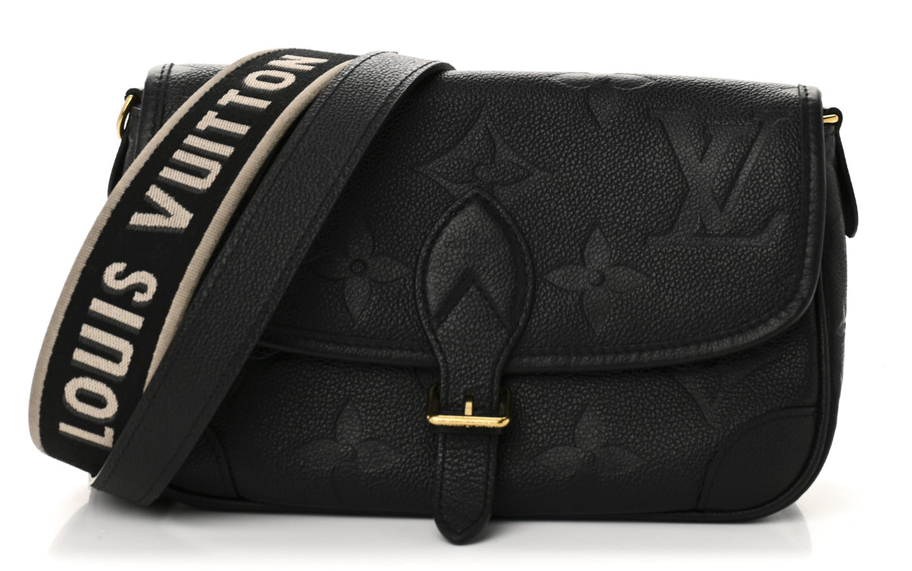 Louis Vuitton Diane Monogram empreinte Noir