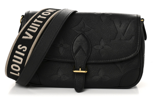 Louis Vuitton Diane Monogram empreinte Noir