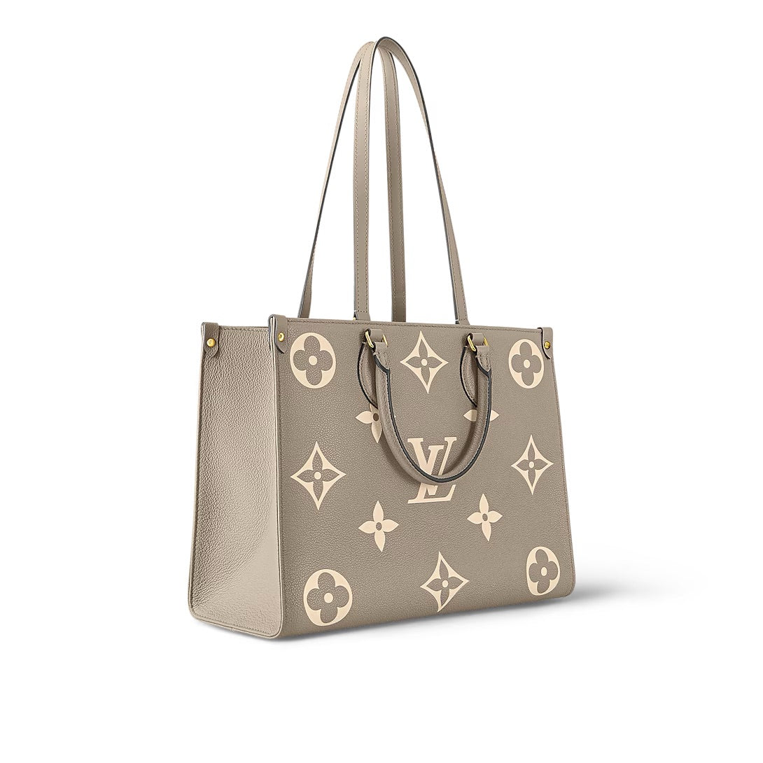 Louis Vuitton OnTheGo MM Tourterelle crème