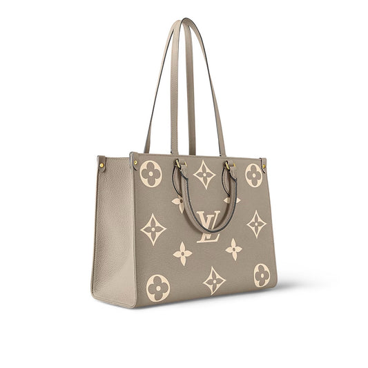 Louis Vuitton OnTheGo MM Tourterelle crème