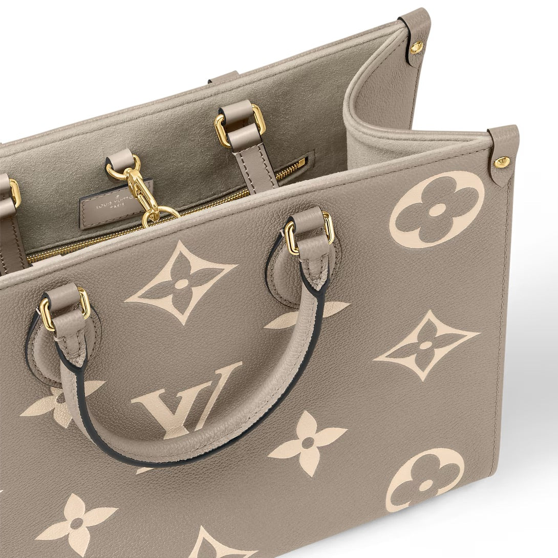 Louis Vuitton OnTheGo MM Tourterelle crème