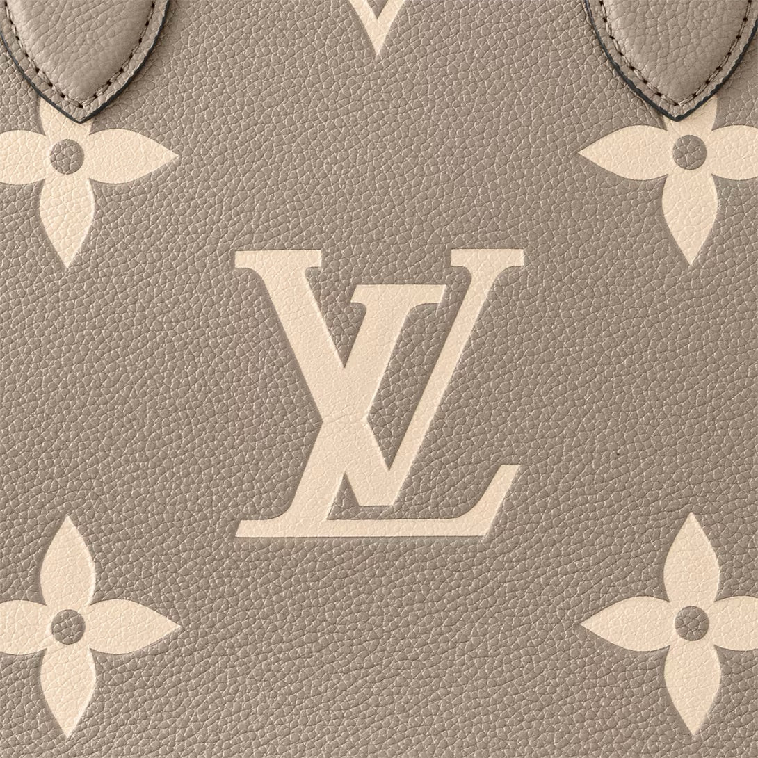 Louis Vuitton OnTheGo MM Tourterelle crème