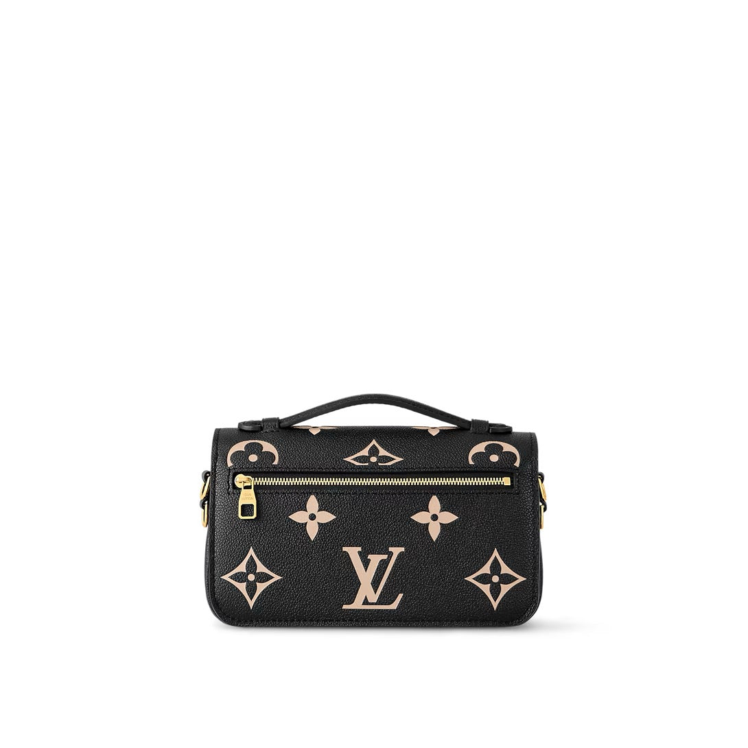 Louis Vuitton Pochette Metis East West Monogram Empreinte Noir