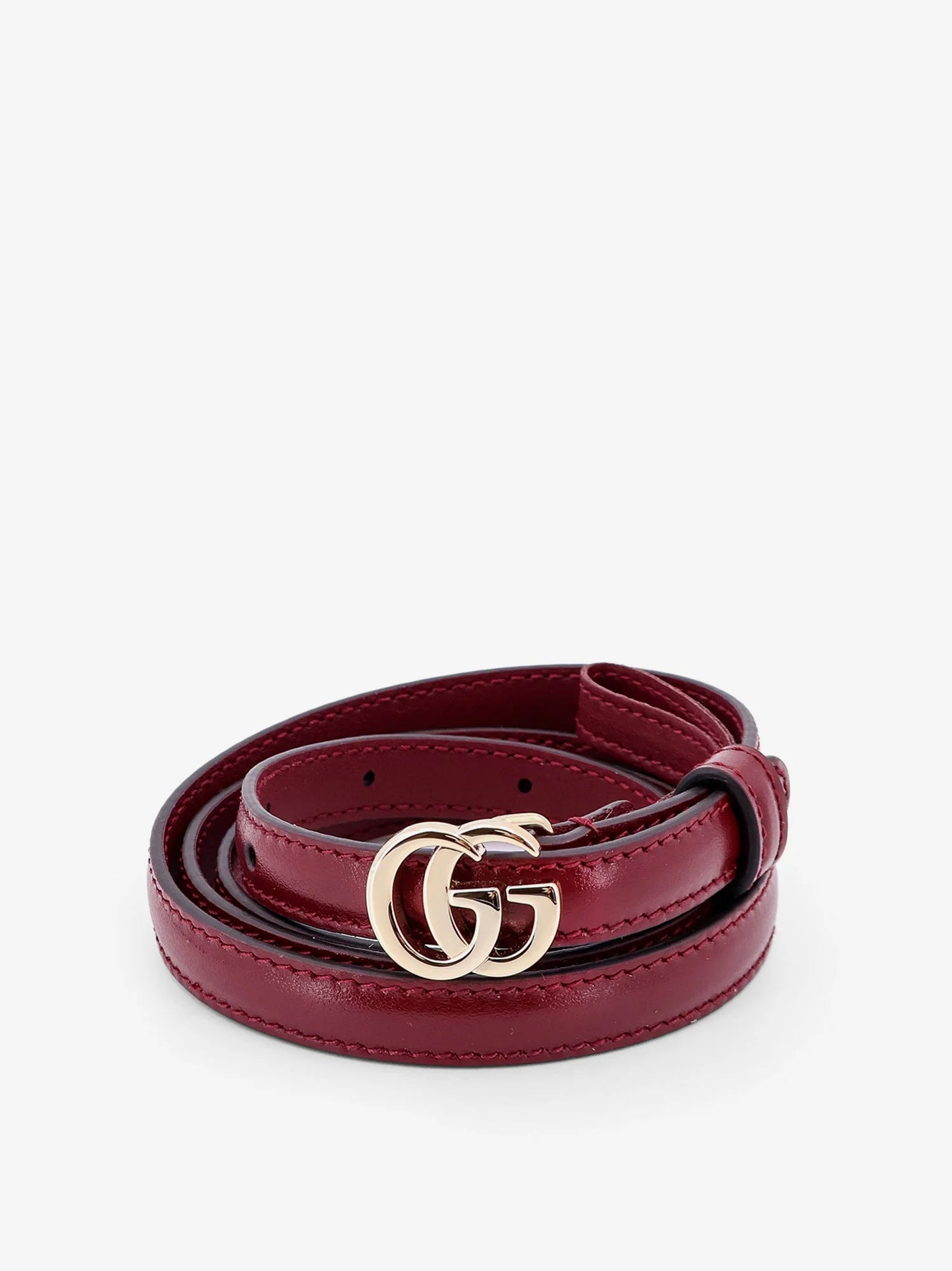 Gucci Marmont belt Rosso Ancora 1.5 cm