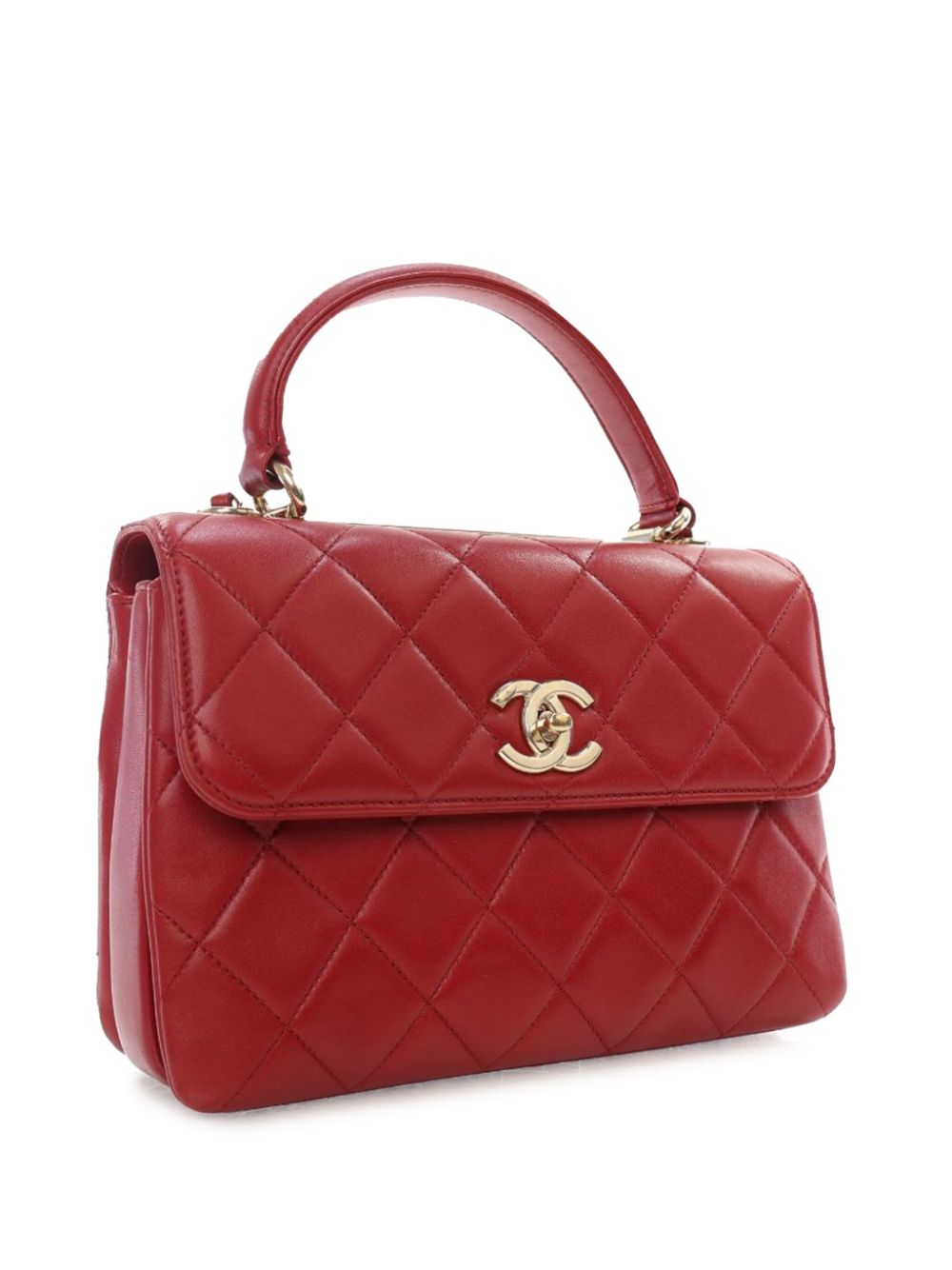 Chanel Trendy CC Flap red