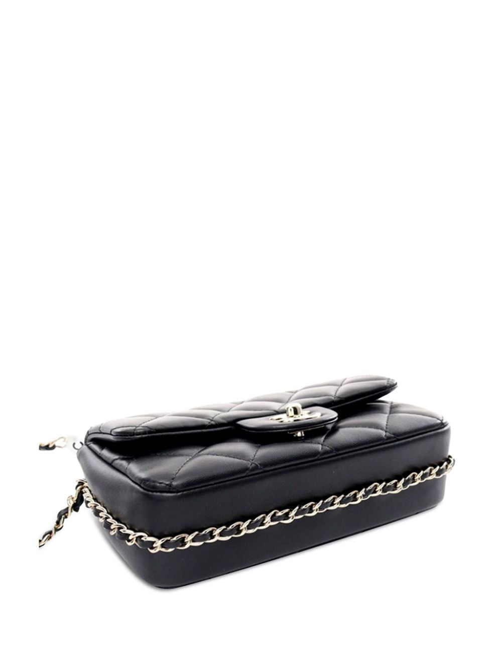 Chanel Mini Quilted Lambskin My Precious Pearls Flap