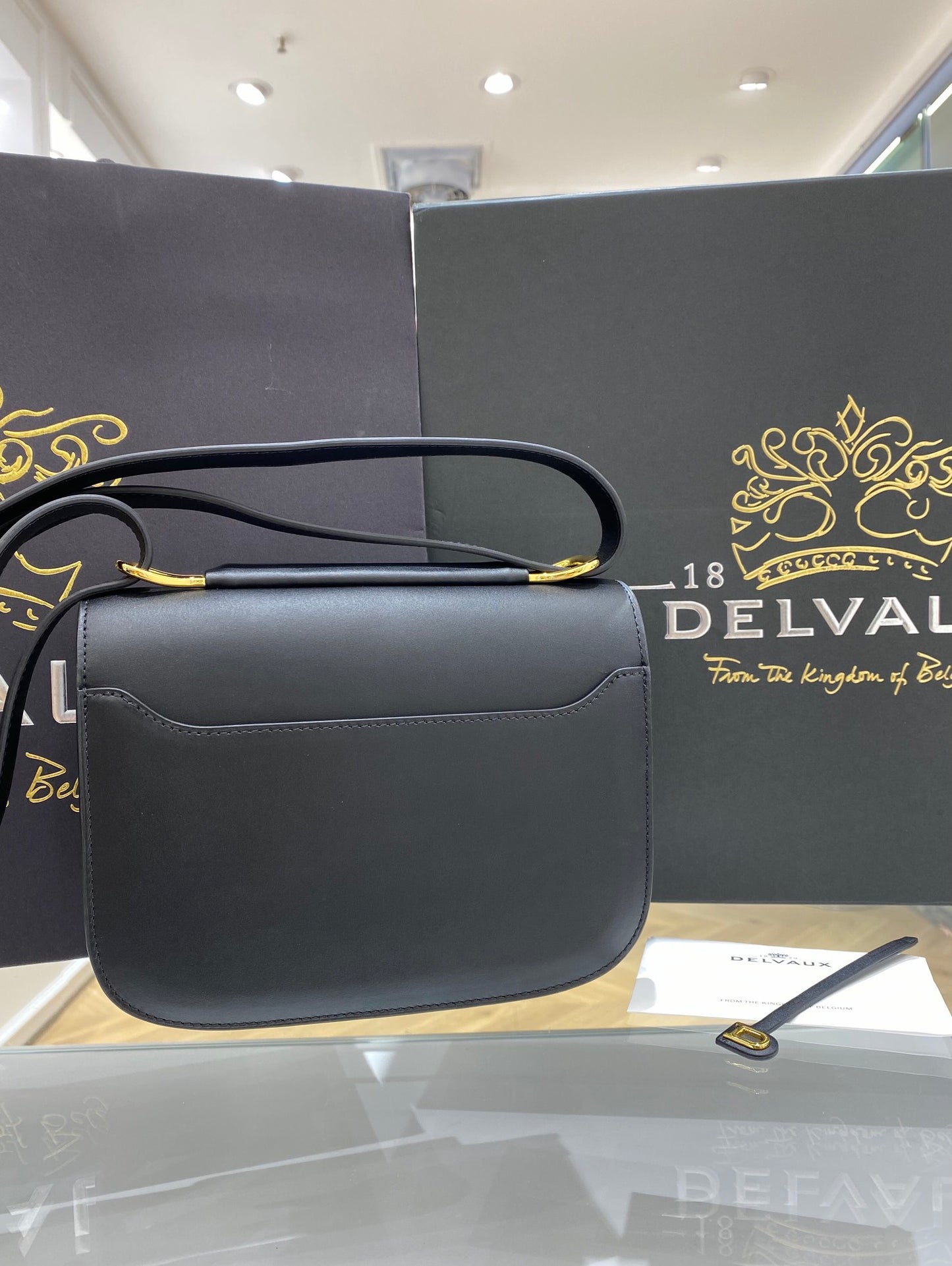 Delvaux Lingot Olen Calf black