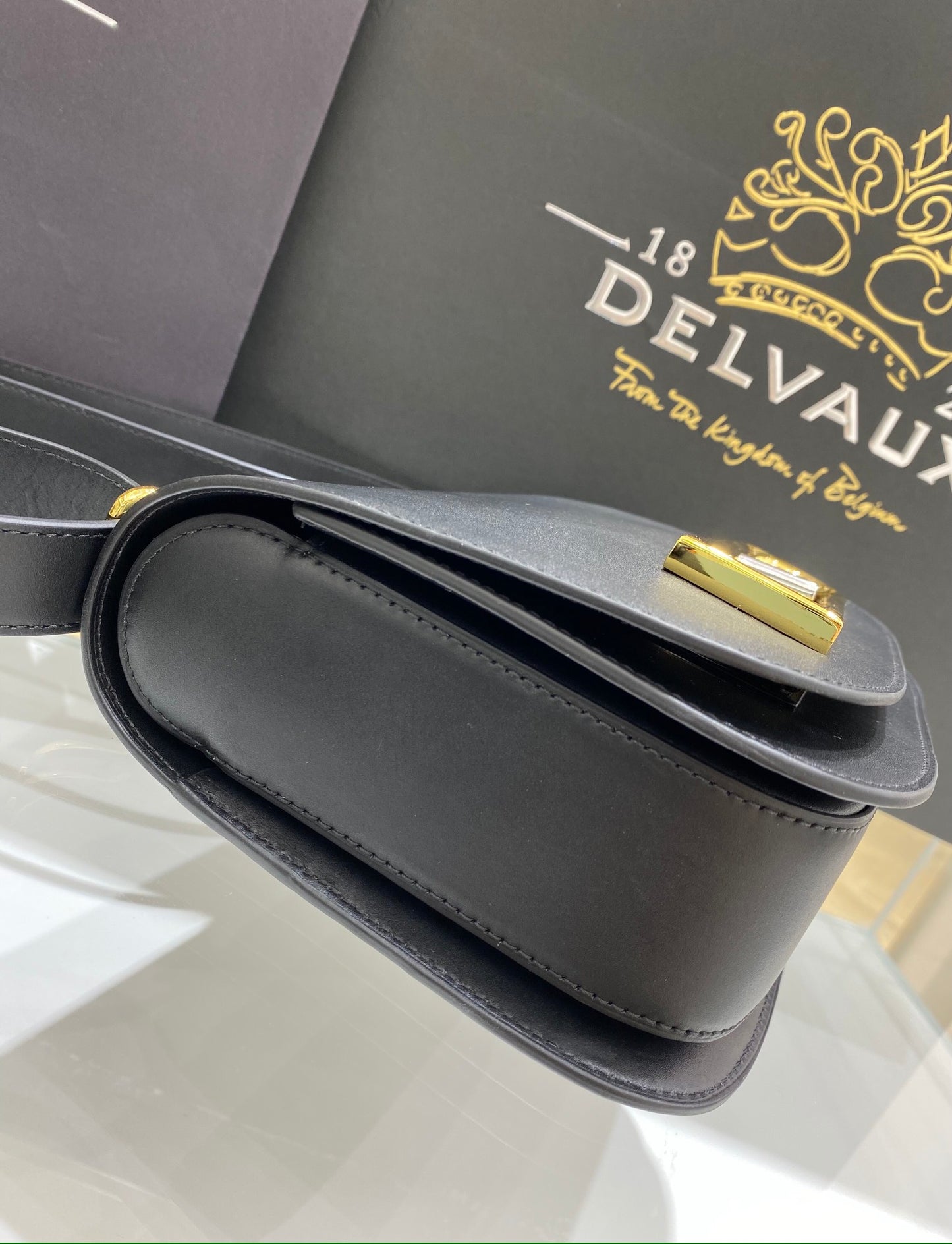 Delvaux Lingot Olen Calf black