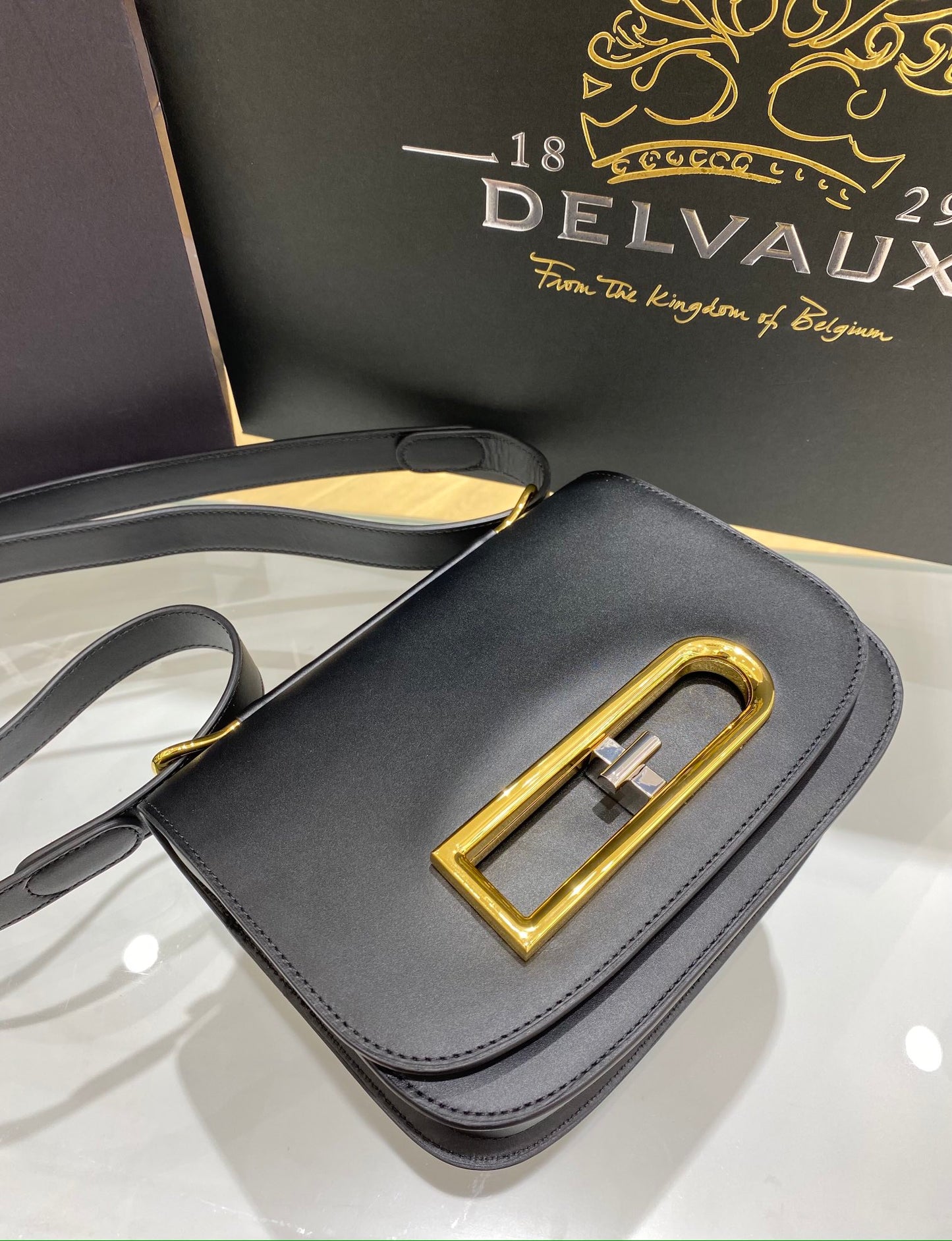 Delvaux Lingot Olen Calf black