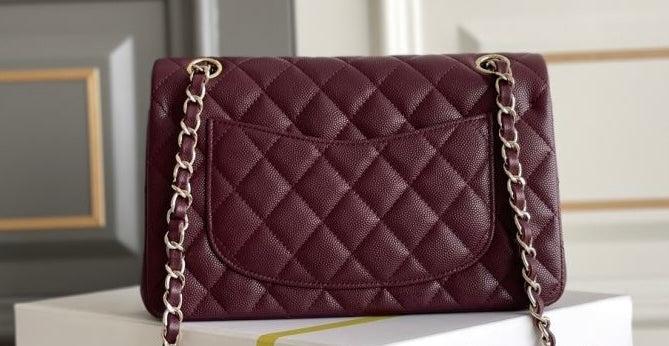 CHANEL TIMELESS CLASSIC DOUBLE FLAP BORDEAUX