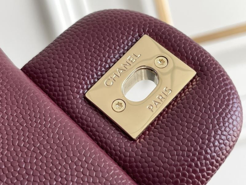 CHANEL TIMELESS CLASSIC DOUBLE FLAP BORDEAUX