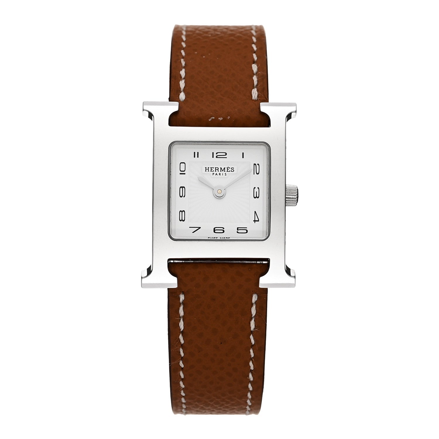 Hermes Heure H 21mm Watch Gold Epsom image 1